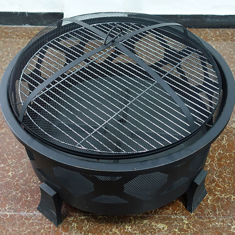 Charcoal stove for camping